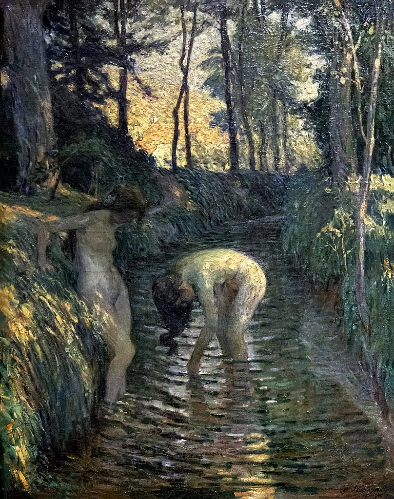 Bagnanti a Pierrefonds, 1896 - Musée des Beaux, Arts d'Agen